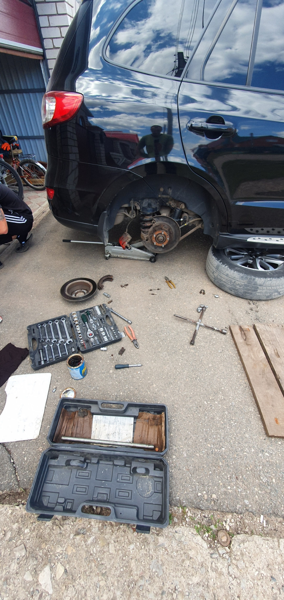 Фото в бортжурнале Hyundai Santa Fe (2G)