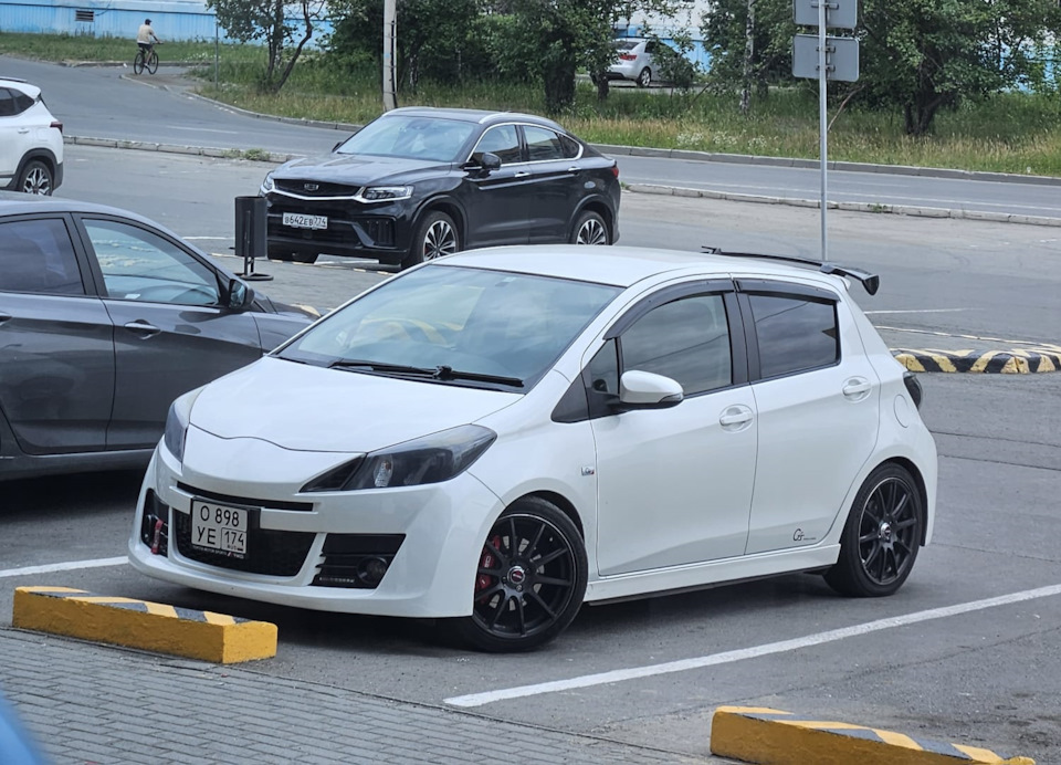 Photo from the logbook Toyota Vitz (130)