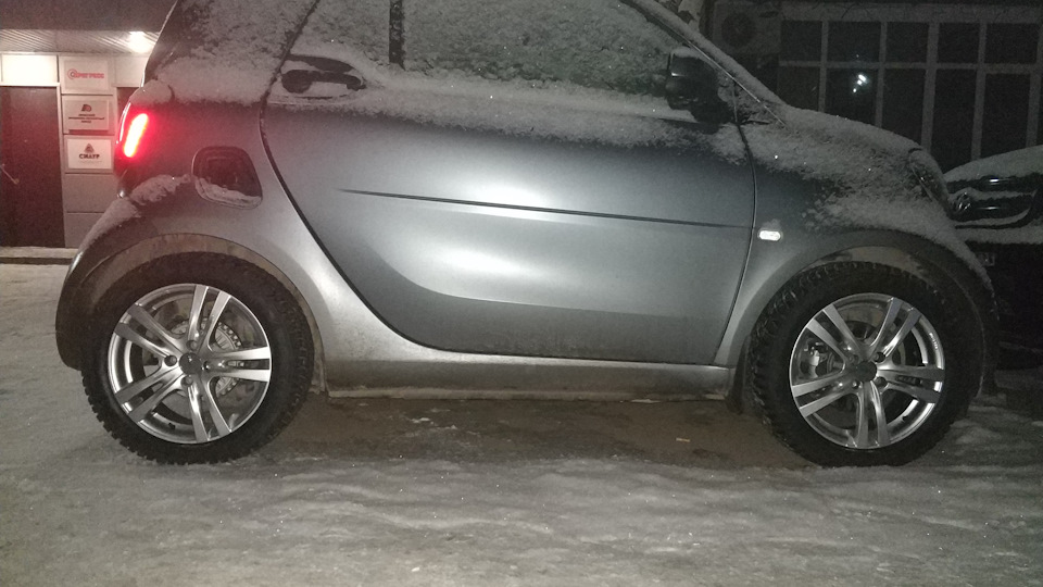 Smart fortwo титан матовый
