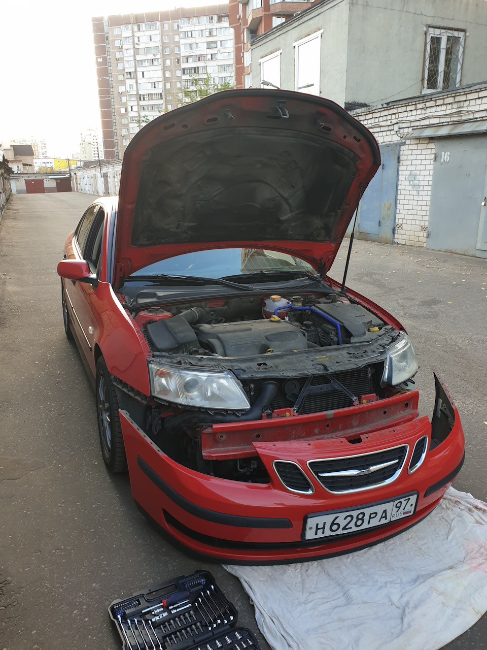 Фото в бортжурнале Saab 9-3 (2G)
