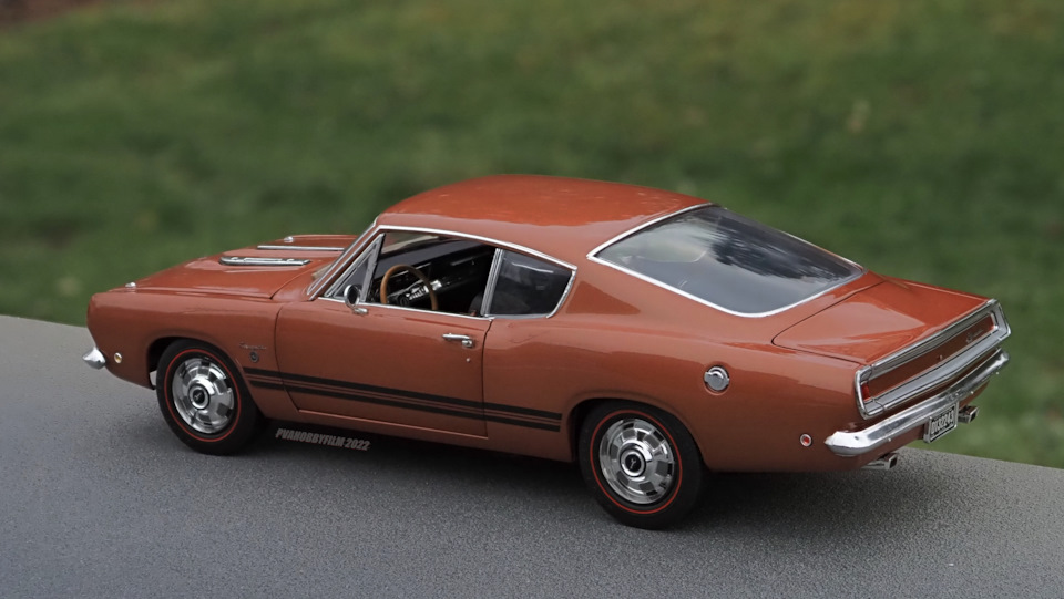Plymouth Barracuda, 1968 (1/18 Highway 61 #50305, 2004
