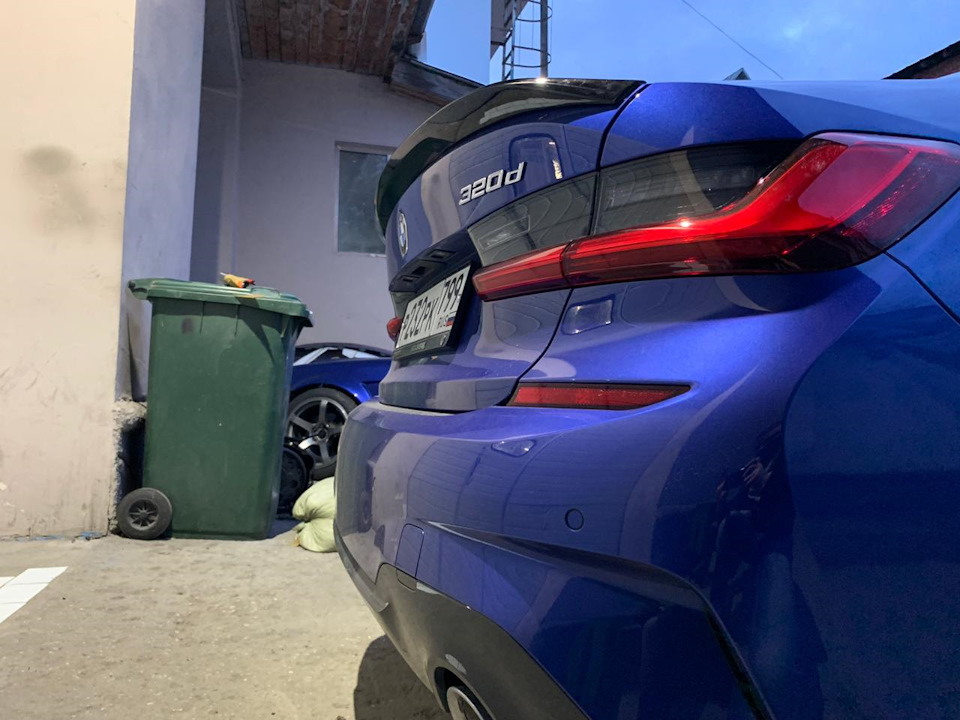 Photo from the logbook BMW 3 series (G20)