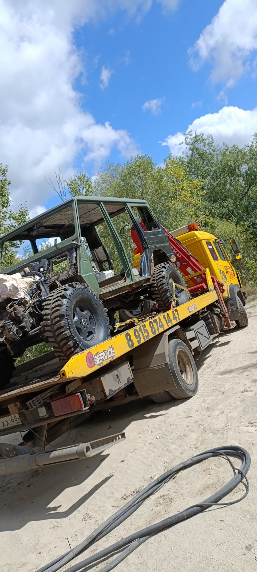 Фото в бортжурнале Mercedes-Benz G-Class (W460/W461)