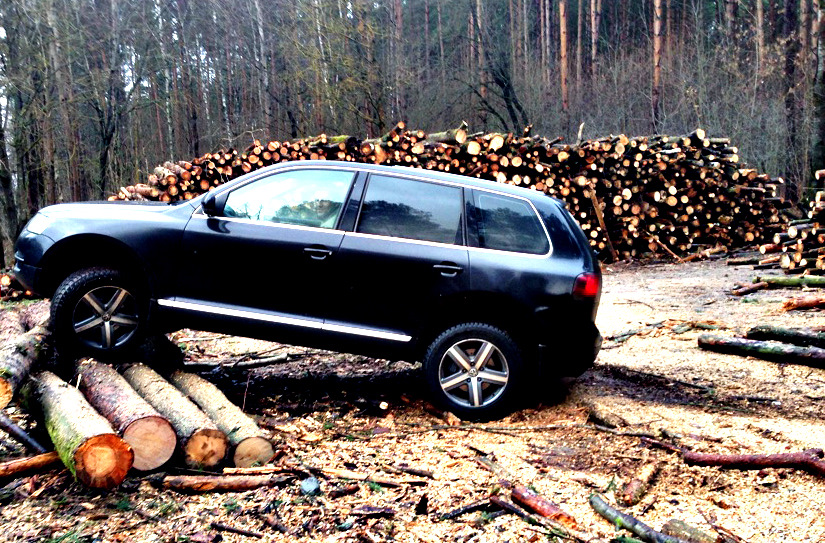 Фото в бортжурнале Volkswagen Touareg (1G)