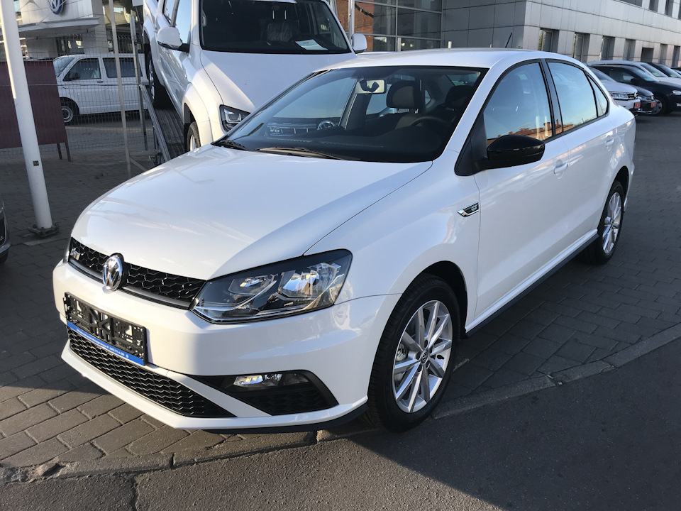 Фото в бортжурнале Volkswagen Polo Sedan