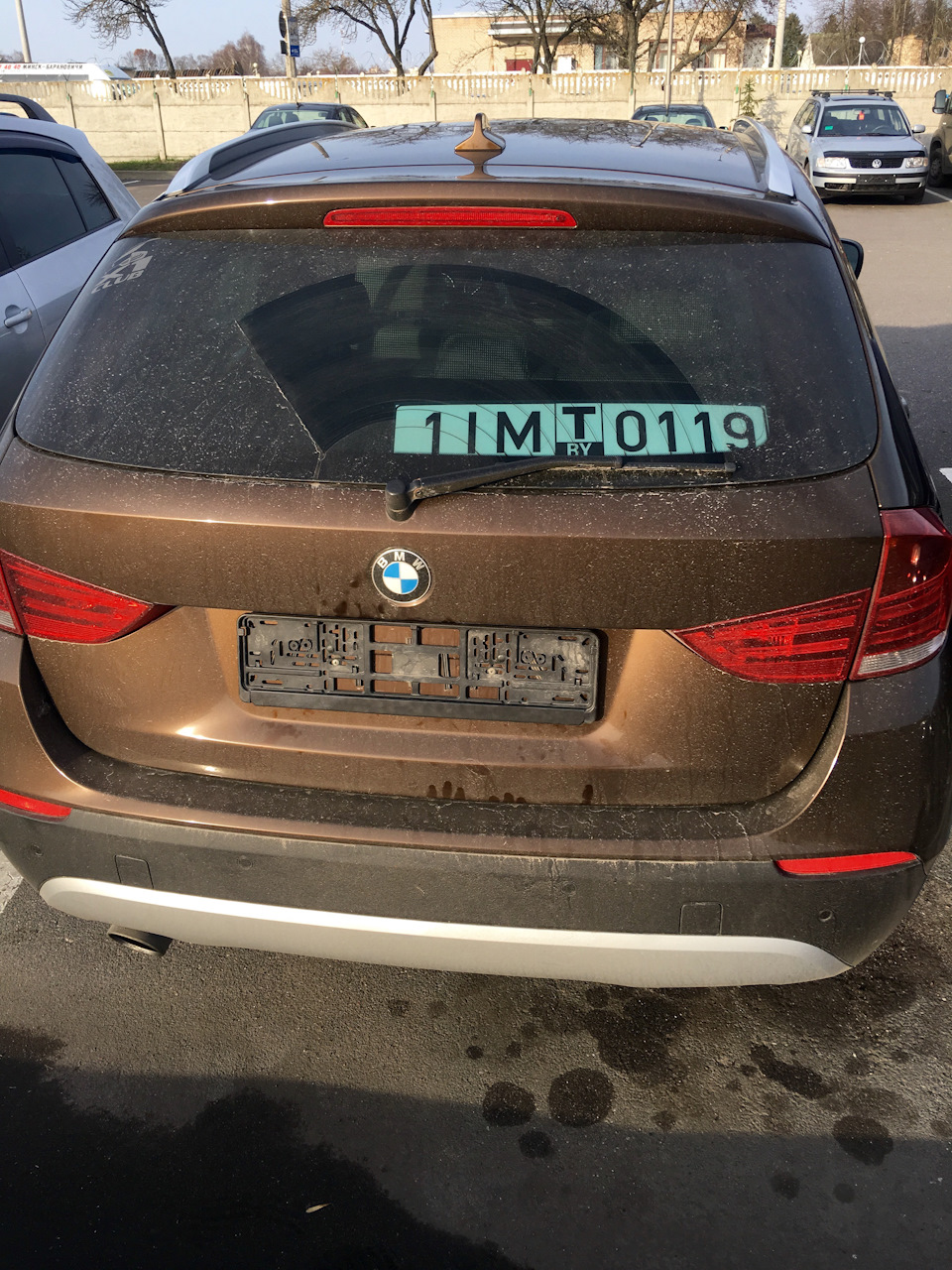 На транзитах — BMW X1 (E84)