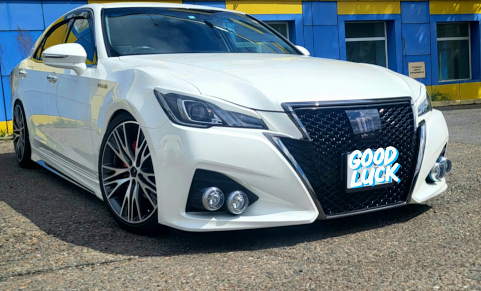Как было раньше без броньки — Toyota Crown Hybrid