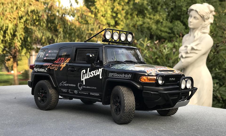 Toyota FJ Cruiser Race Truck (1/18 AUTOart)* — DRIVE2