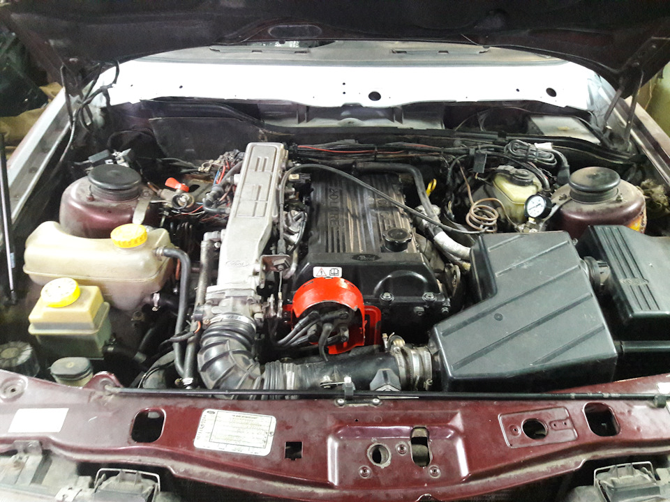 Photo from the logbook Ford Scorpio I