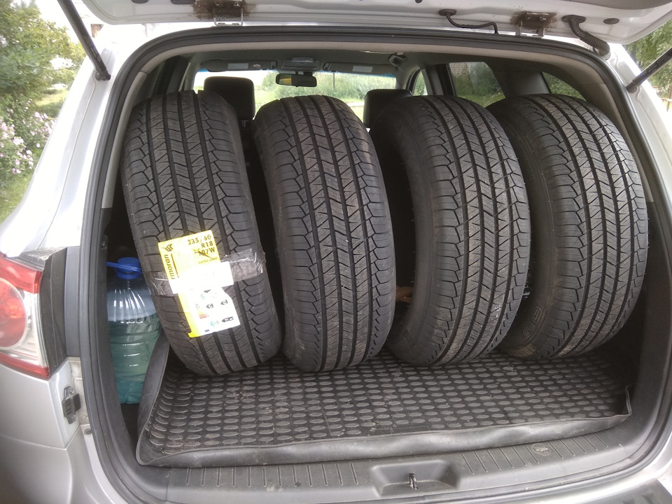 Новые тапки — Hyundai Santa Fe (2G)