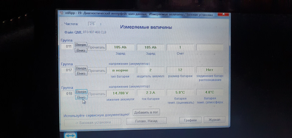 Цифры соответствуют заявленным заводским параметрам — Audi Q5 (1G)