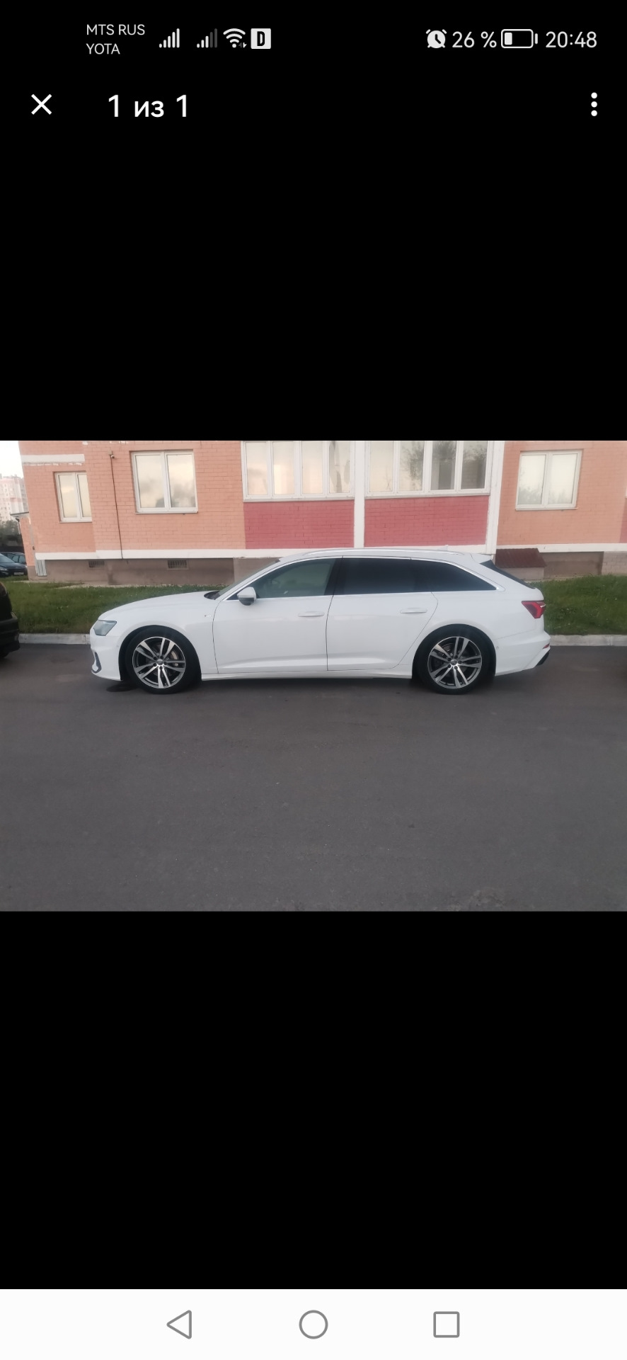 Увеличение клиренса — Audi A6 Avant (C8) бензин, 2 л, 2019 года