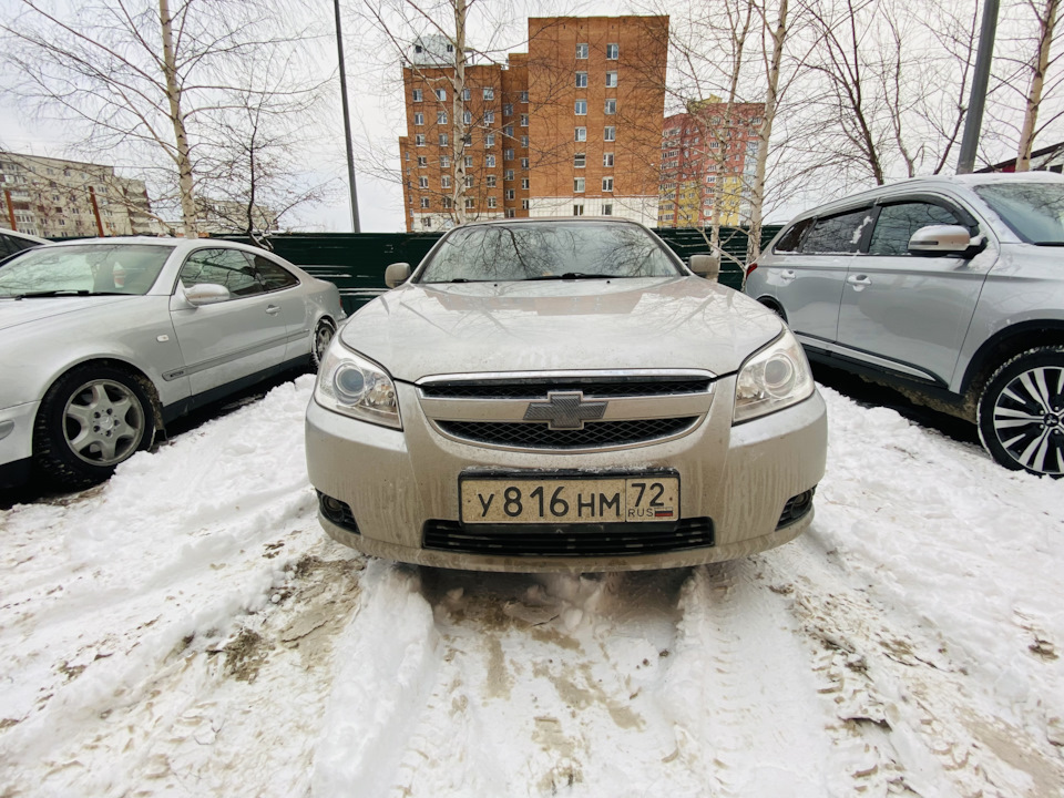 Photo from the logbook Chevrolet Epica