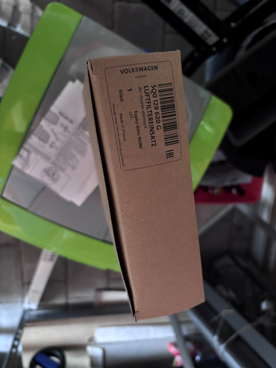 Фото в бортжурнале Volkswagen Touran (2G). Запчасти на фото: 5Q0129620G