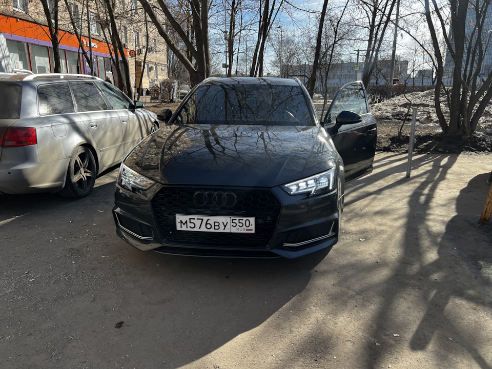 Фото в бортжурнале Audi A4 Avant (B9)