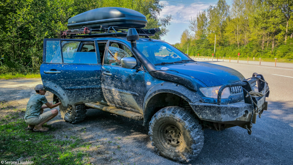 Качаем колеса. — Mitsubishi Pajero Sport (2G)