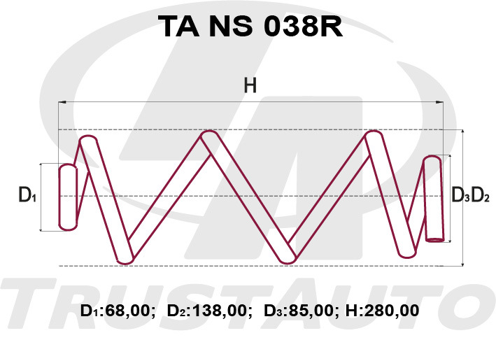 Зад Trustauto TANS038R для версии с e4WD — Nissan Bluebird Sylphy (G11)