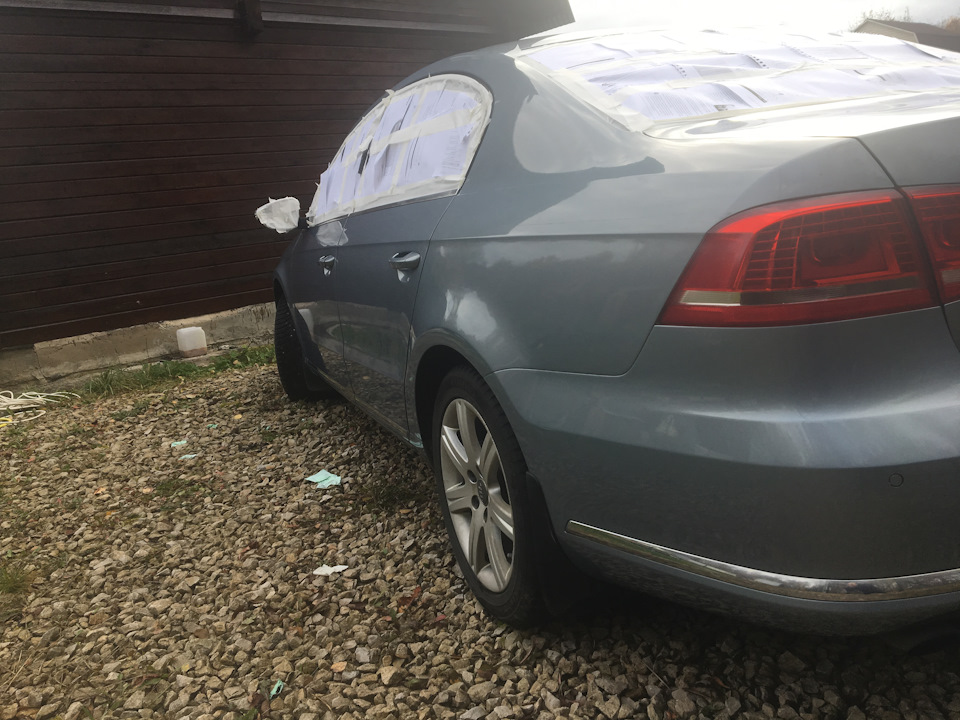 Второй бок) — Volkswagen Passat B7