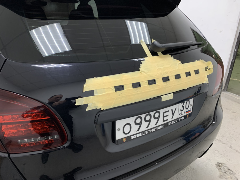 Фото в бортжурнале Porsche Cayenne (2G) 958