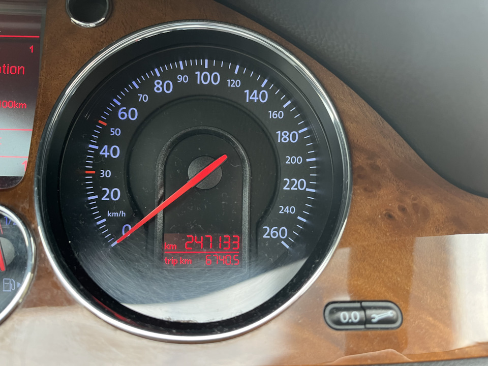 Для себя. Пробег на момент замены турбины и масла в двигателе. — Volkswagen Passat B6