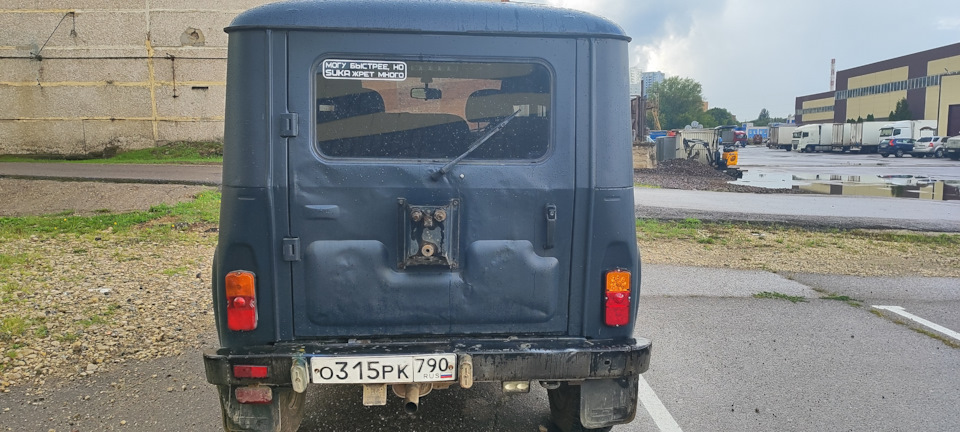 Светодиодные герметичные фонари, родные воскресить не удалось, пришлось немного экономить электричество — УАЗ 315195 Hunter
