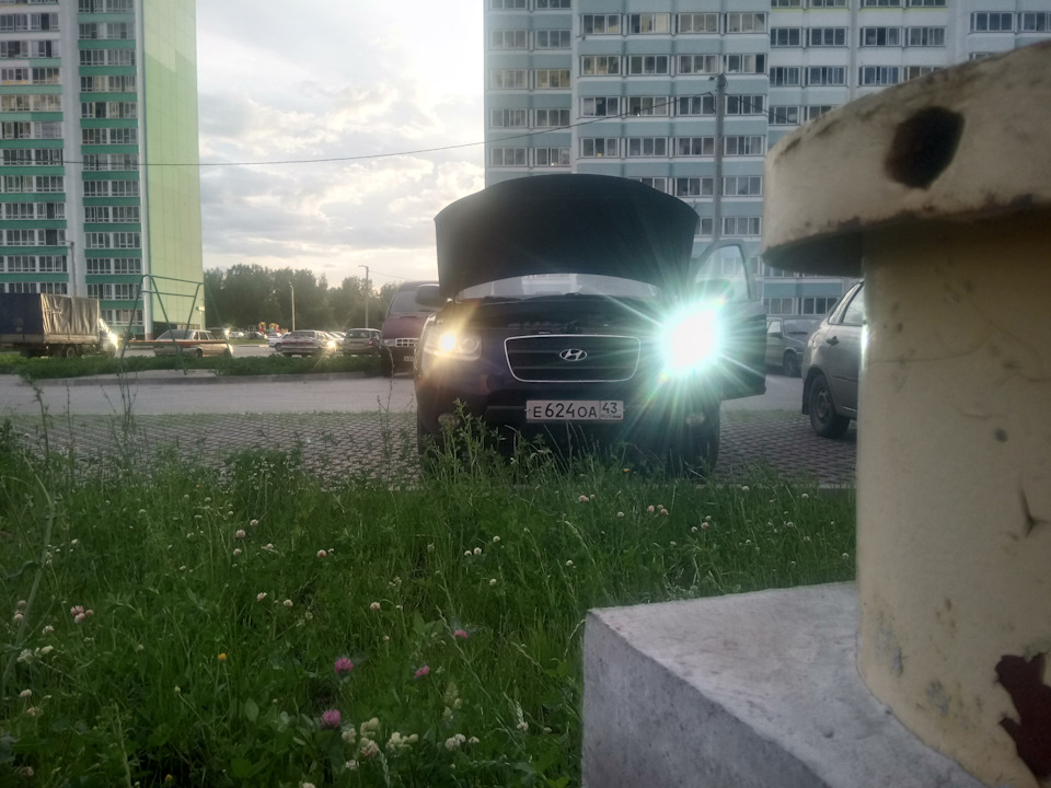 Фото в бортжурнале Hyundai Santa Fe (2G)