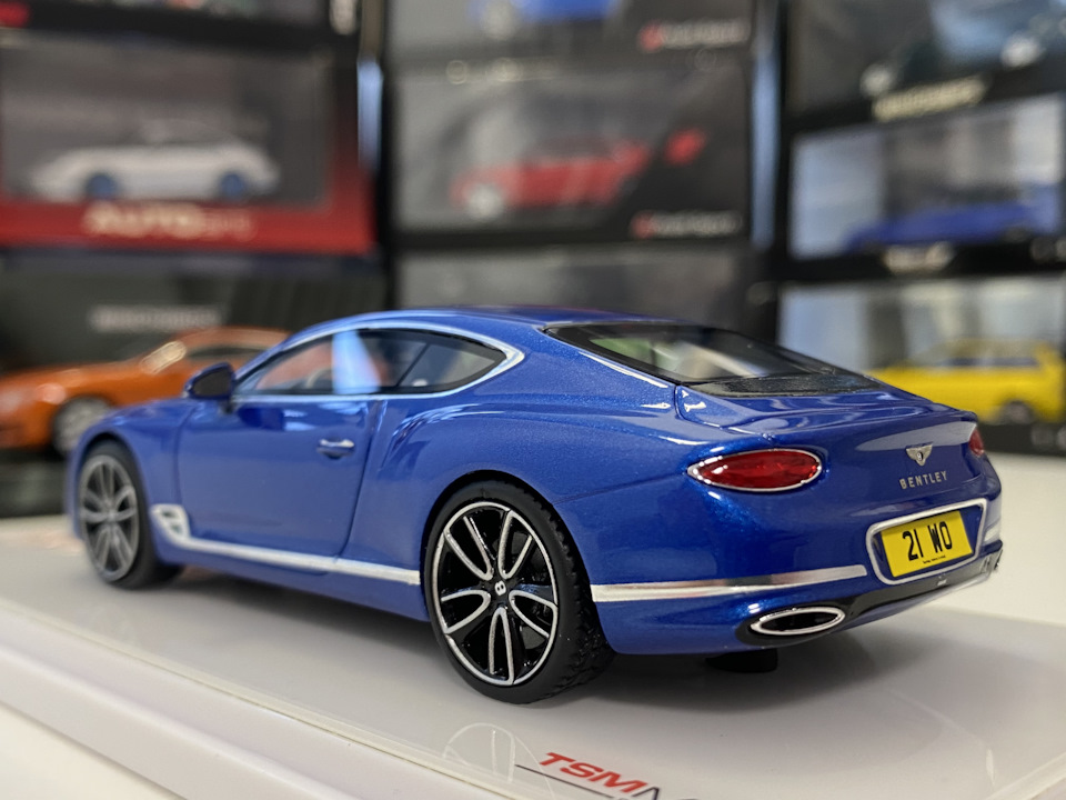 Bentley Continental GT, 1:43, TSM vs Minichamps — Сообщество