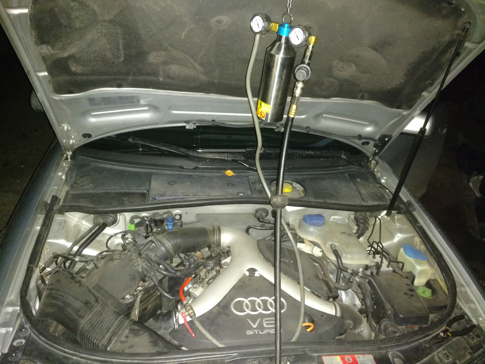 мойка без снятия — Audi Allroad (C5)