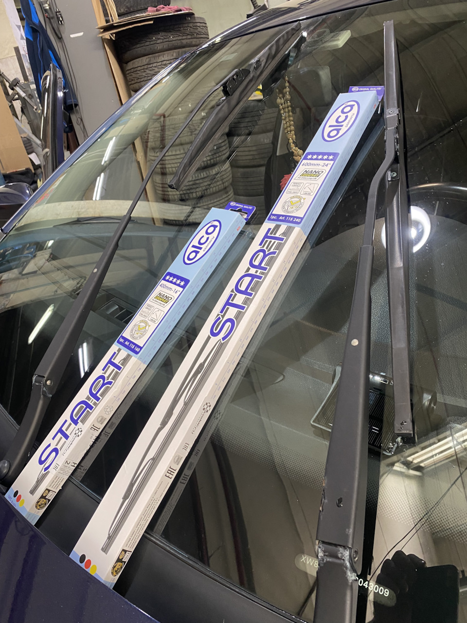 Photo from the logbook Volkswagen Polo Sedan