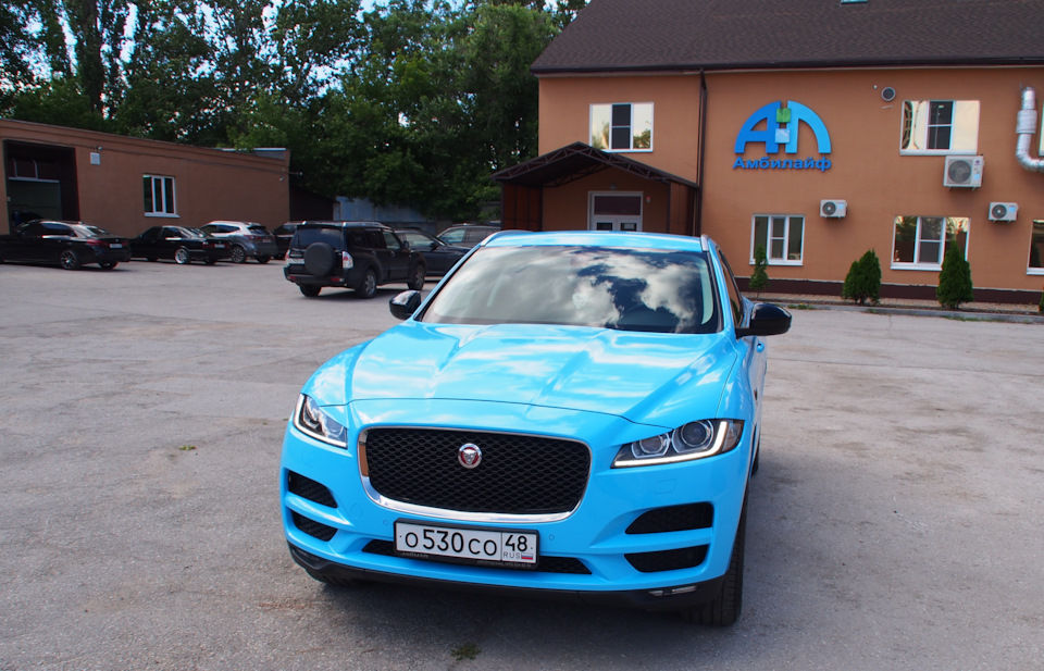Фото в бортжурнале Jaguar F-Pace