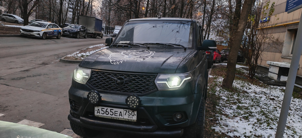 Фото в бортжурнале УАЗ Patriot