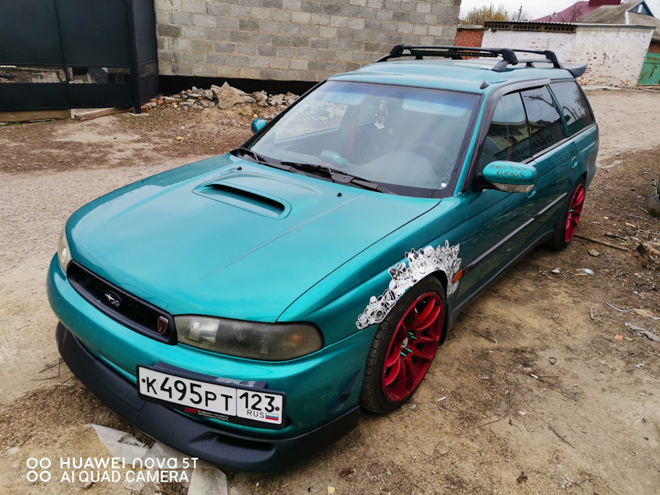 Очень привлекает её незаметность. Сразу и не увидишь, что — Subaru Legacy (BD/BG/BK)
