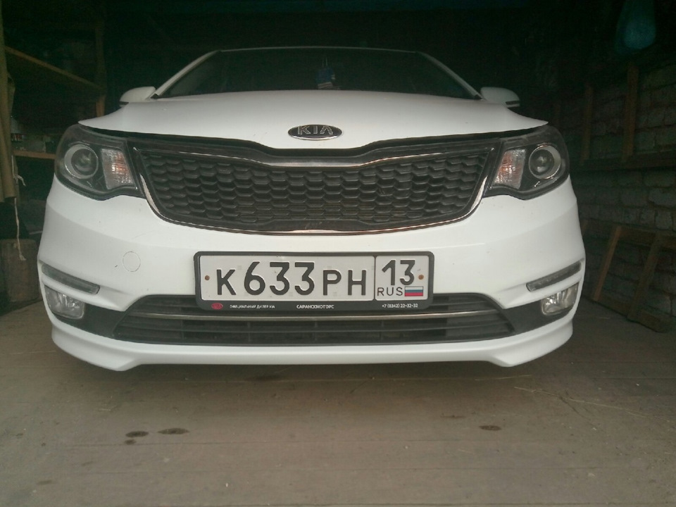 Изначальный вид — KIA Rio (3G)