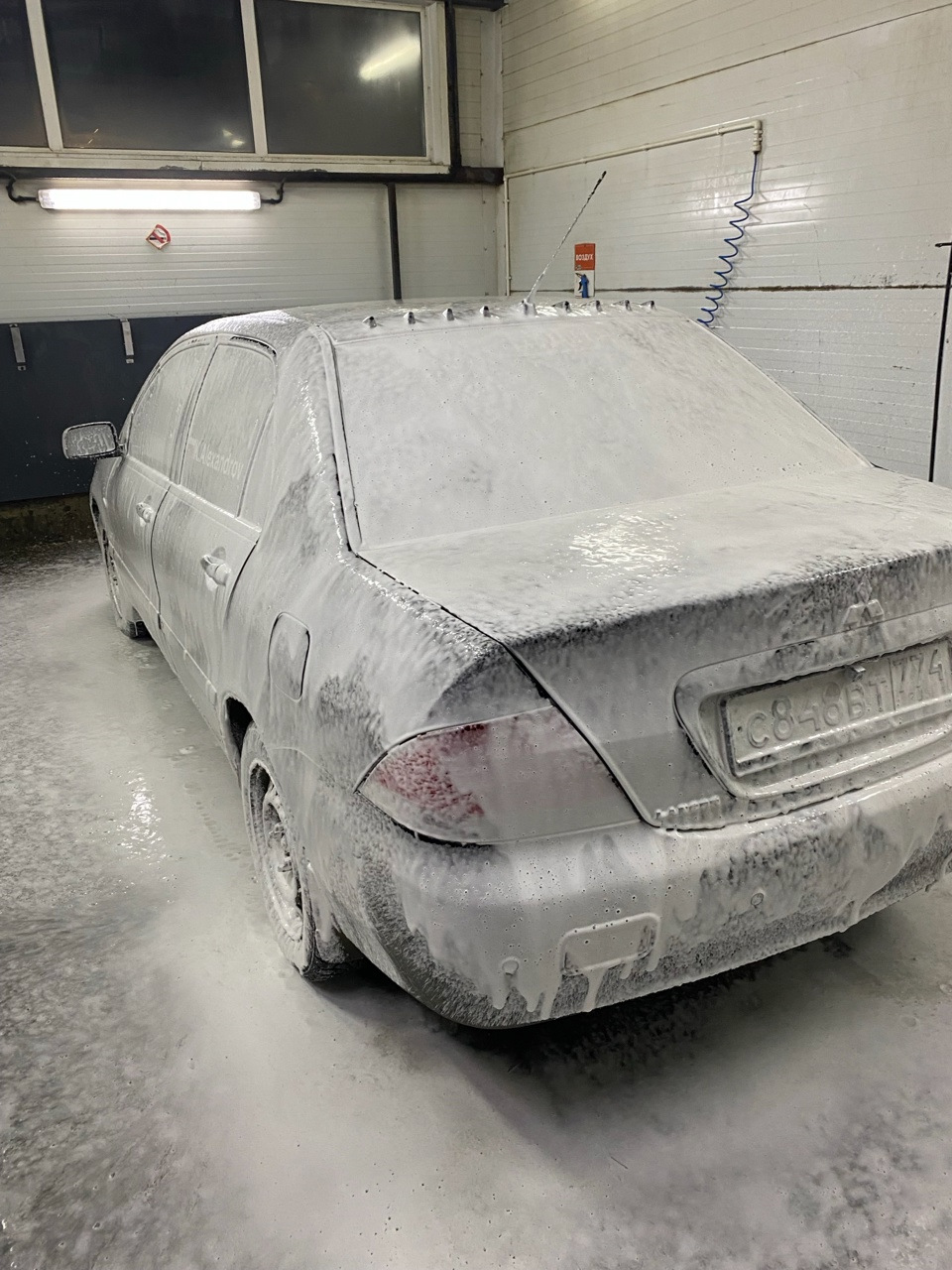 Моем после процедур — Mitsubishi Lancer IX
