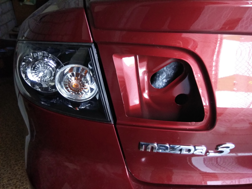 Снял свой фонарь — Mazda 3 (1G) BK