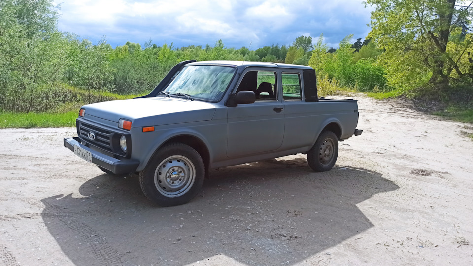 Установили бампера — Lada 2329