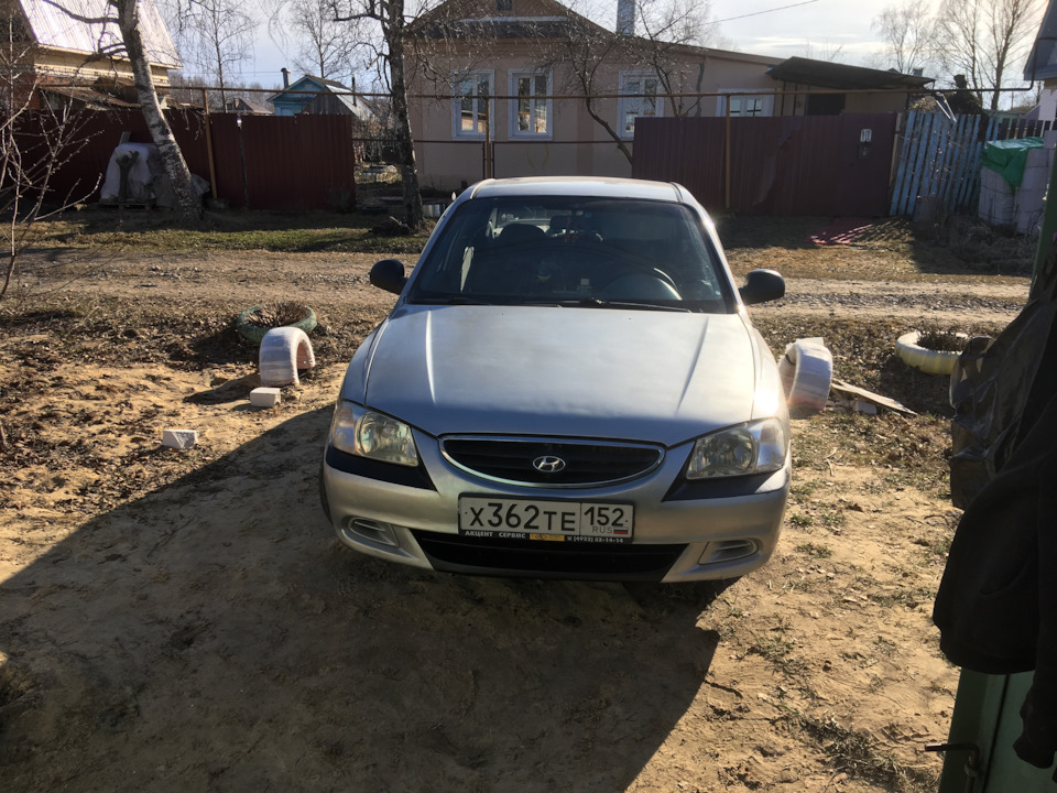 Фото в бортжурнале Hyundai Accent (2G)