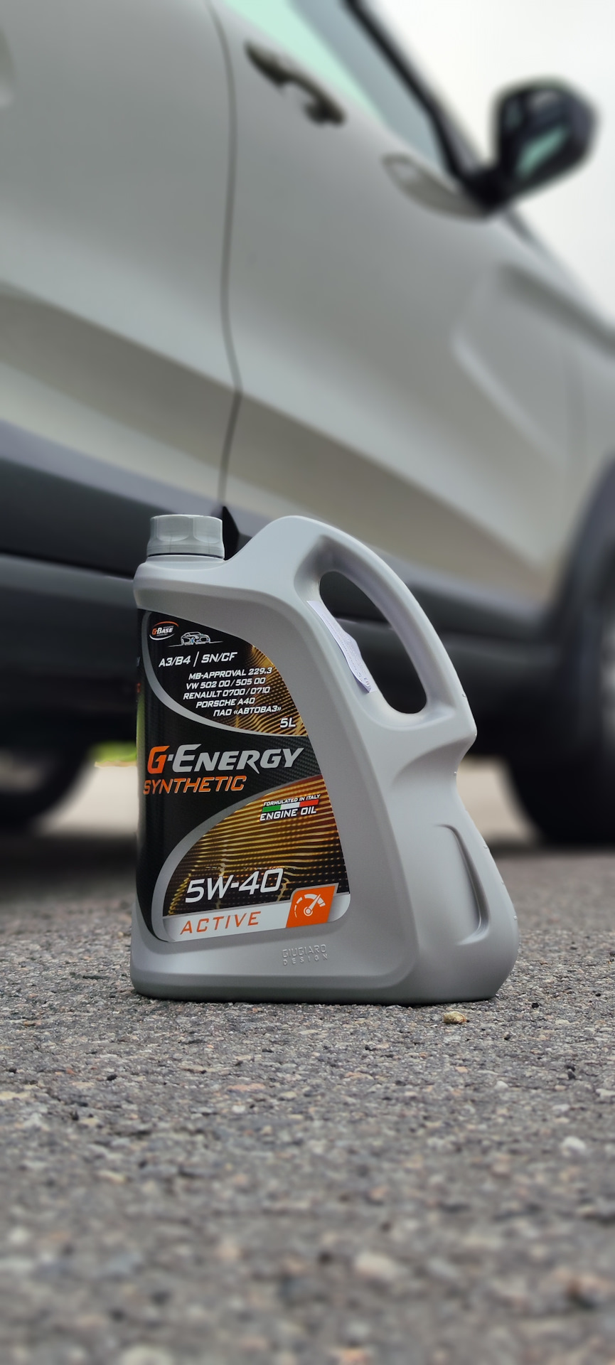 G-Energy Synthetic Active 5W40 — Lada XRAY Cross