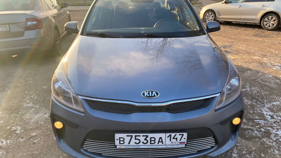KIA Rio Серая мышка