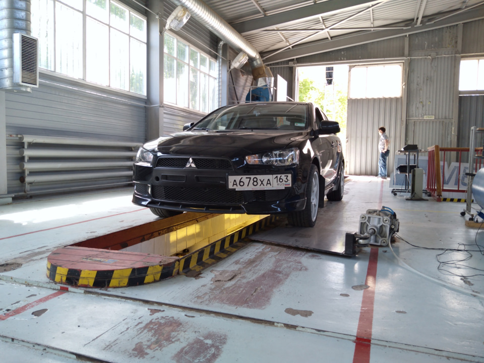 Фото в бортжурнале Mitsubishi Lancer X