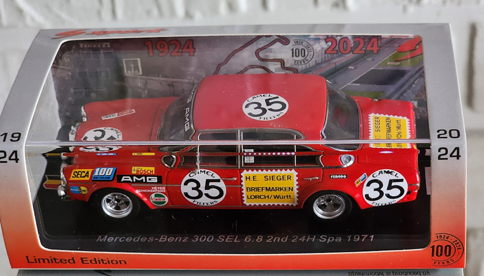 Mercedes-Benz 300 SEL 6.8 AMG от Spark 1:43 — DRIVE2
