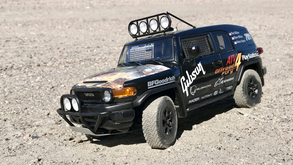 Toyota FJ Cruiser Race Truck (1/18 AUTOart)* — DRIVE2