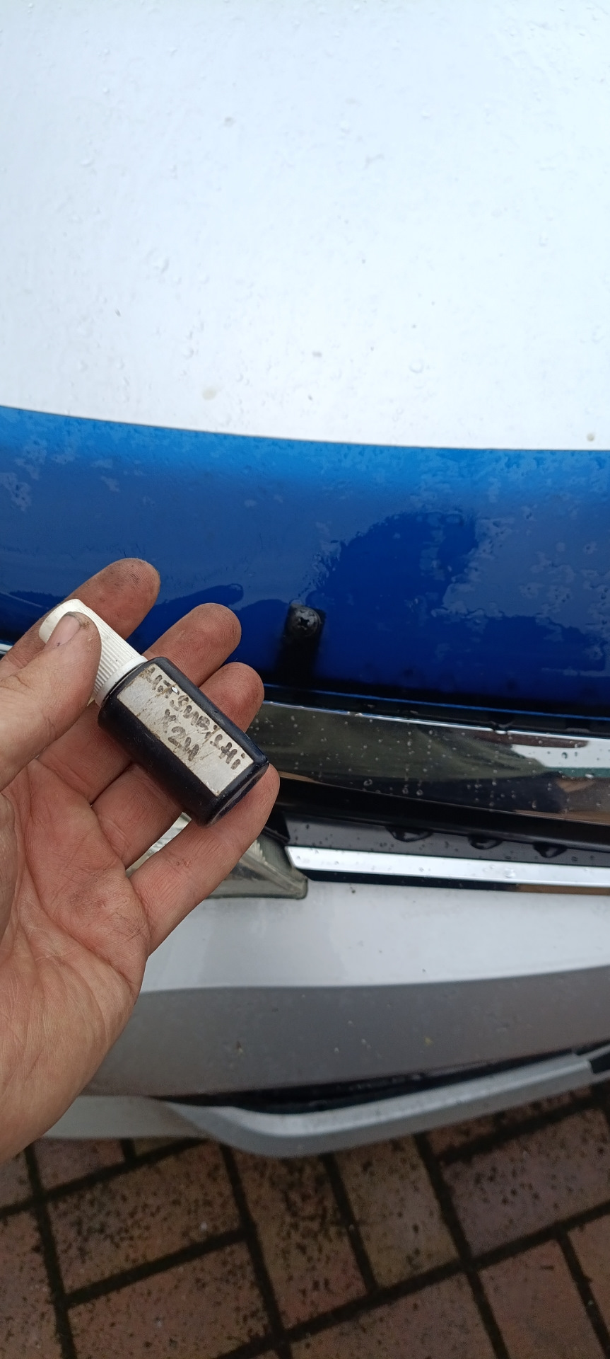 Подкрасим их — Toyota Corolla Fielder (E160)
