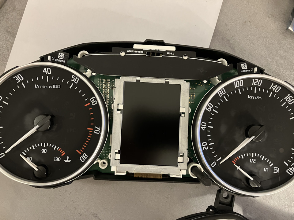 Модернизация приборной панели 1Z0 920 843 K_0420 до 1Z0 920
