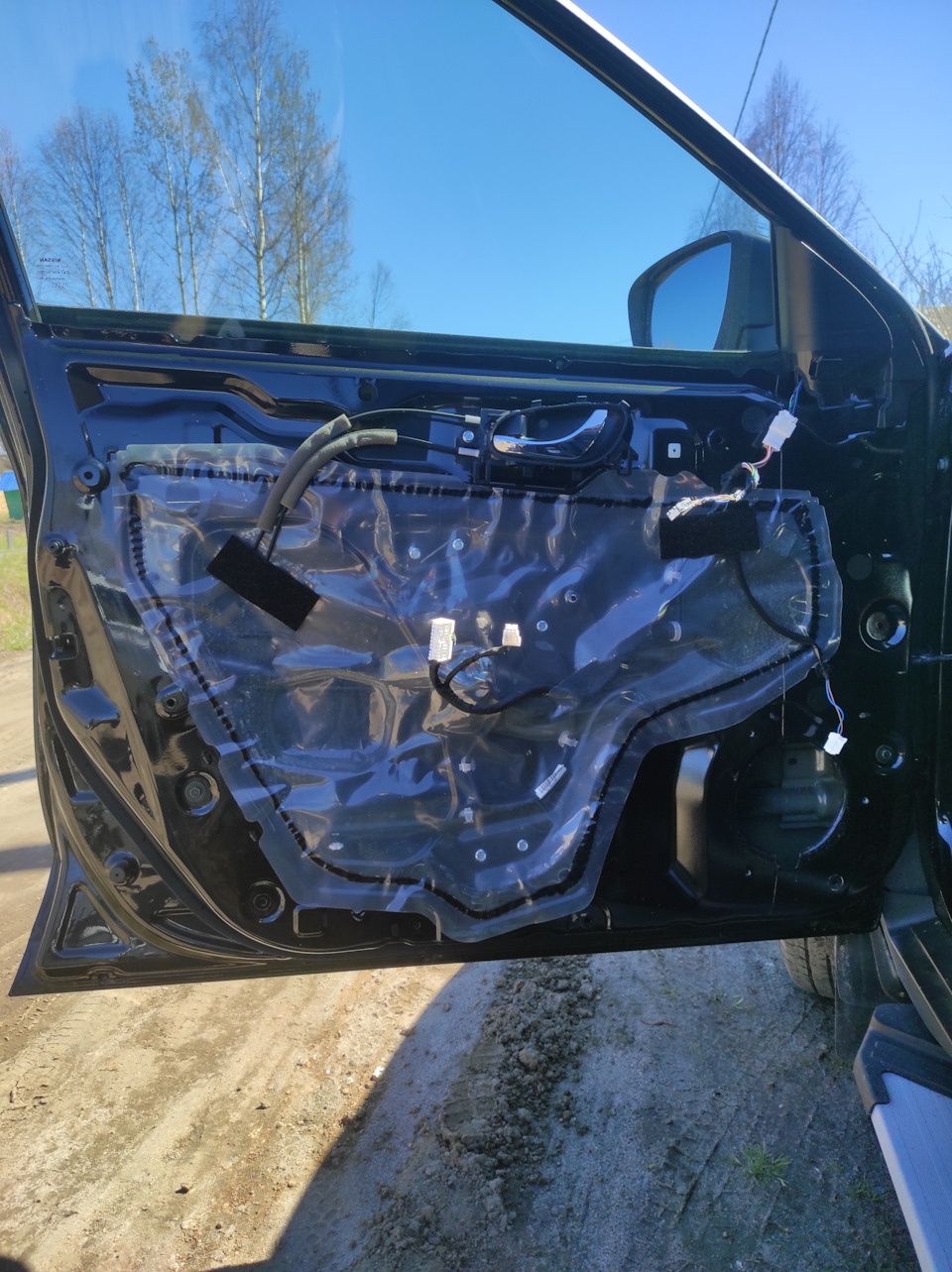 Шумоизоляция Х-трейла 3 часть (двери) — Nissan X-Trail III (t32