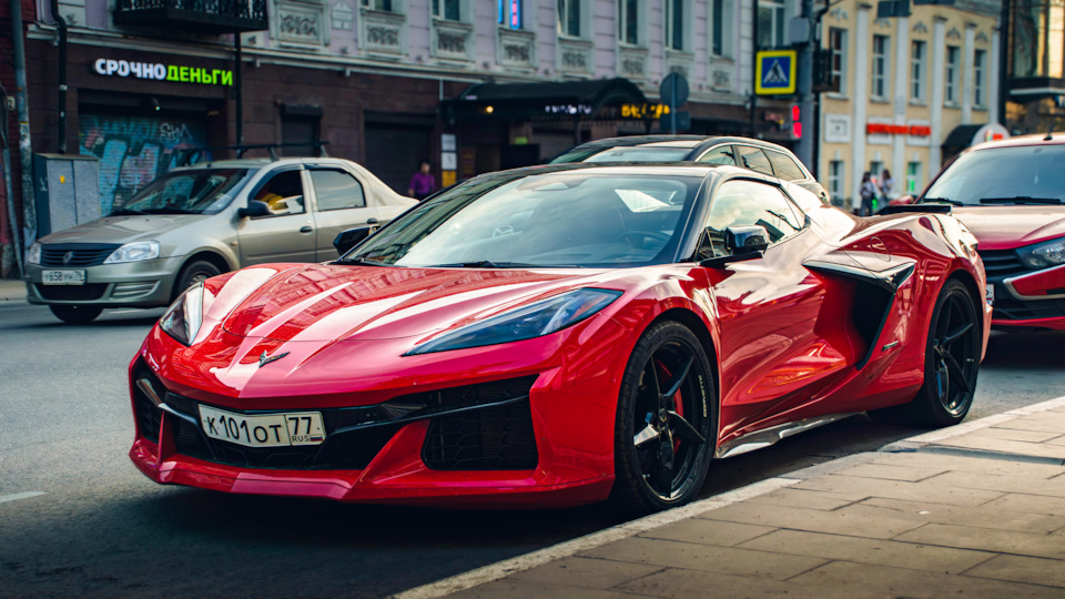 Chevrolet Corvette Eray 2.4 до 100🤪