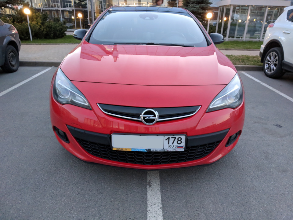 Photo from the logbook Opel Astra J GTC