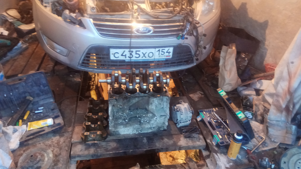Берем блок и грузим — Ford Mondeo IV