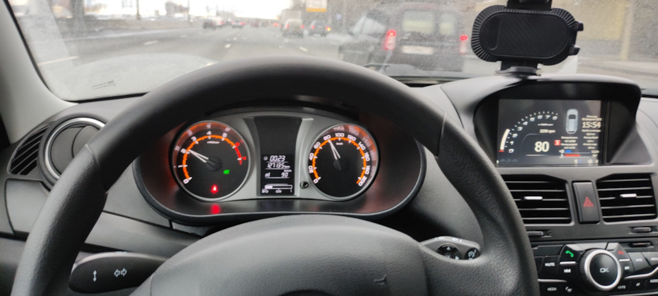 На фл поставил маску от датсуна — Lada Гранта Лифтбек (2G)