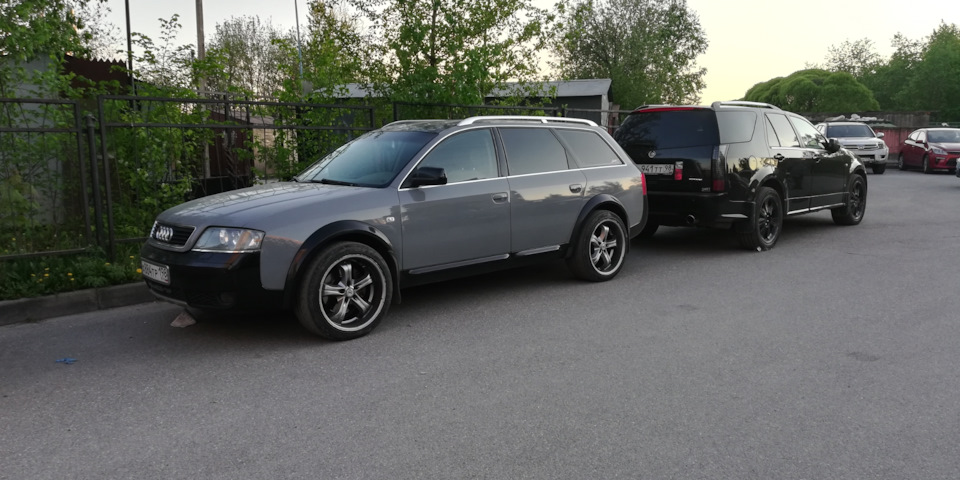Утро следуйщего дня. — Audi Allroad (C5)